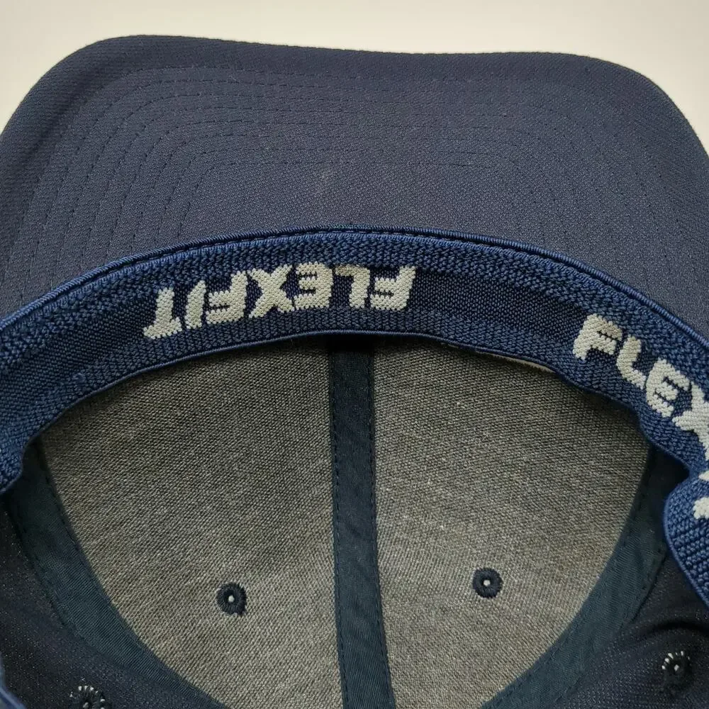 TravisMathew Baseball Cap Blue XL Flexfit Temecula Creek Inn Stretch Fit Hat
